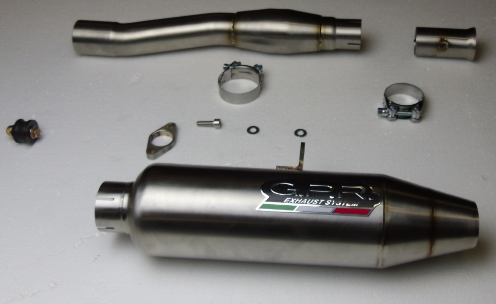 Escape compatible con Can Am Outlander 850 2016-2023, Deeptone Atv, Escape legal, homologado, silenciador con db killer desmontable y tubo de conexión específico 