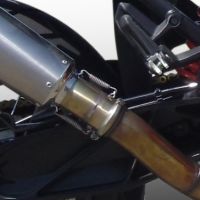 Escape compatible con Ktm Lc 8 Adventure 1050 2015-2016, Dual Poppy, Escape legal, homologado, silenciador con db killer desmontable y tubo de conexión específico 
