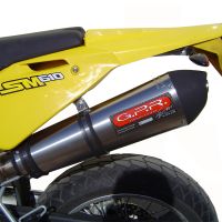 Escape compatible con Swm Motorcycles RS 650 R 2017-2018, Gpe Ann. titanium, Escape semi-completo homologado con db killer extraible 
