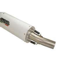 Escape compatible con Beta RR 125 Enduro Lc 4t 2010-2018, Albus Ceramic, Escape legal, homologado, silenciador con db killer desmontable y tubo de conexión específico 
