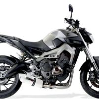 Escape compatible con Yamaha Mt-09 2017-2020, Albus Evo4, Escape completo homologado y legal,con catalizador incluido db killer extraíble 