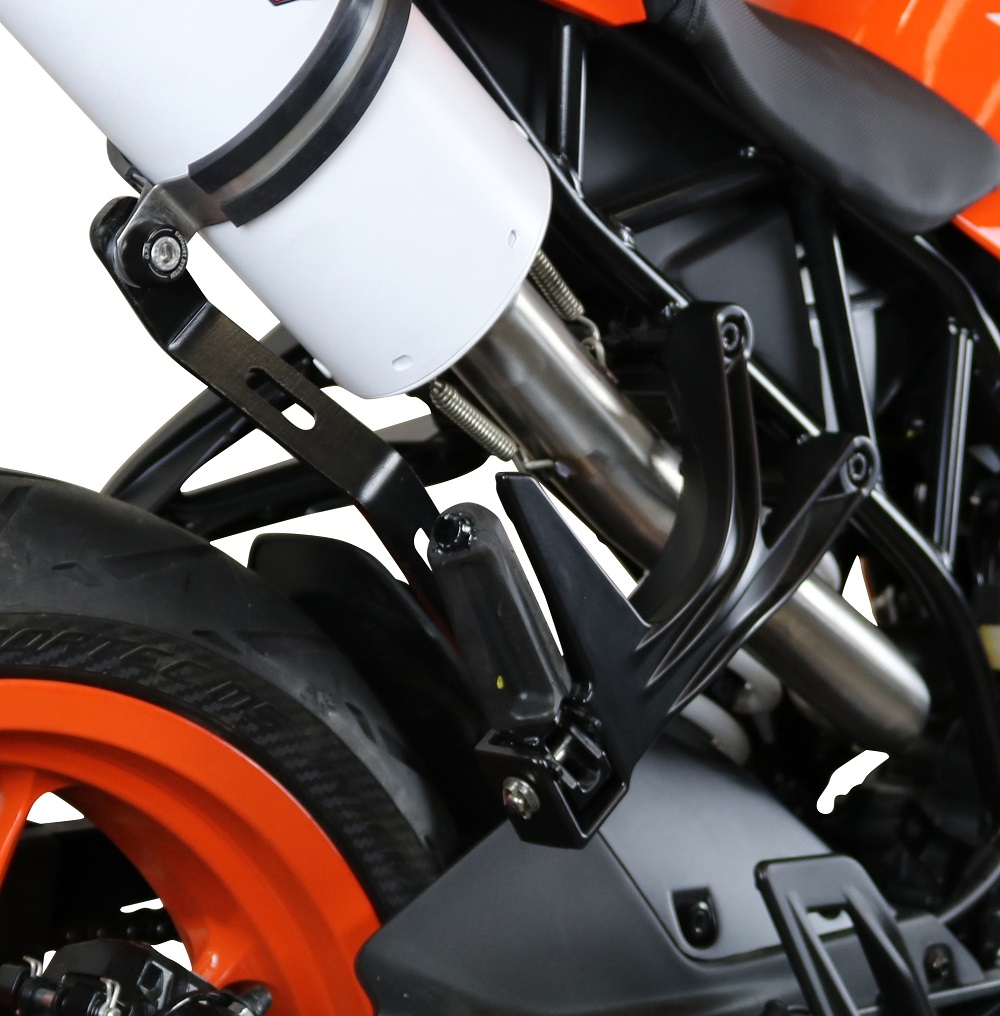 Escape compatible con Ktm Rc 125 2017-2020, M3 Inox , Escape legal, homologado, silenciador con catalizador, db killer desmontable y tubo de conexión específico 