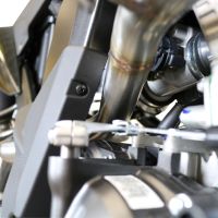 Escape compatible con Aprilia Rx 125 2018-2020, Decatalizzatore, Tubo supresor de catalizador 