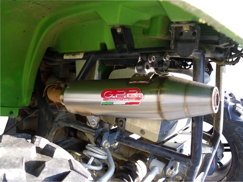 Escape compatible con Artic Cat Thundercat 1000 2011-2021, Deeptone Atv, Escape legal, homologado, silenciador con db killer desmontable y tubo de conexión específico 