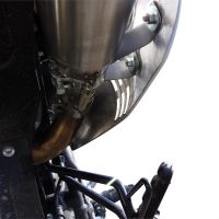 Escape compatible con Husqvarna TE 630 E - SMS 630 - Smr 630 2010-2014, Albus Ceramic, Par de terminales de escape homologados, con db killer extraíbles y tubos de conexión específicos 