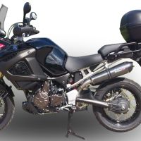 Escape compatible con Yamaha Xt 1200 Z Supertenere 2017-2020, GP Evo4 Poppy, Escape legal, homologado, silenciador con db killer desmontable y tubo de conexión específico 