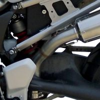 Escape compatible con Yamaha Xt 1200 Z Supertenere 2017-2020, GP Evo4 Poppy, Escape legal, homologado, silenciador con db killer desmontable y tubo de conexión específico 