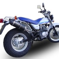 Escape compatible con Suzuki Rv 125 Van Van 2003-2017, Furore Nero, Escape homologado, legal, con db killer extraíble, tubo de conexión y catalizador 
