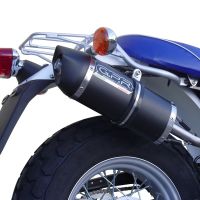 Escape compatible con Suzuki Rv 125 Van Van 2003-2017, Furore Nero, Escape homologado, legal, con db killer extraíble, tubo de conexión y catalizador 