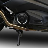 Escape compatible con Yamaha T-Max 530 2017-2021, GP Evo4 Poppy, Escape completo homologado y legal,con catalizador incluido db killer extraíble 