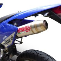 Escape compatible con Beta RR 125 Enduro Ac 4t 2005-2009, Deeptone Inox, Escape legal, homologado, silenciador con db killer desmontable y tubo de conexión específico 