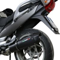 Escape compatible con Bmw R 1200 R 2006-2010, Furore Nero, Escape legal, homologado, silenciador con db killer desmontable y tubo de conexión específico 