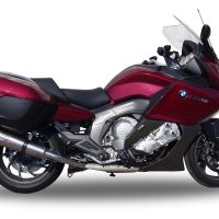 Escape compatible con Bmw K 1600 Gt 2022-2025, GP Evo4 Titanium, Par de terminales de escape homologados, con db killer extraíbles y tubos de conexión específicos 