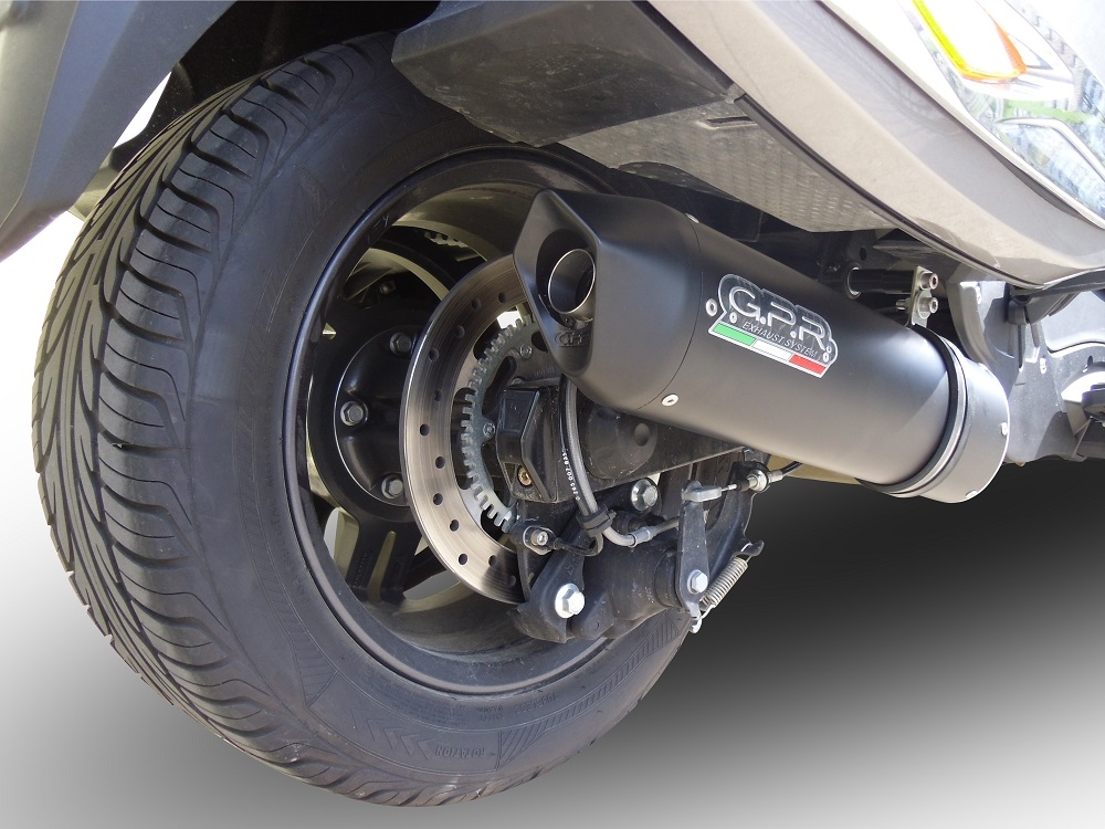 Escape compatible con Can Am Spyder 1000 i.e. Rs 2008-2012, Furore Poppy, Escape legal, homologado, silenciador con db killer desmontable y tubo de conexión específico 