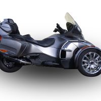 Escape compatible con Can Am Spyder 1000 St -Sts 2013-2016, Gpe Ann. Poppy, Escape legal, homologado, silenciador con db killer desmontable y tubo de conexión específico 