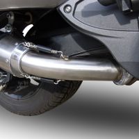 Escape compatible con Can Am Spyder 1000 St -Sts 2013-2016, Gpe Ann. titanium, Escape legal, homologado, silenciador con catalizador, db killer desmontable y tubo de conexión específico 