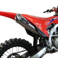 Escape compatible con Honda Crf 450 R-RX 2021-2025, Pentacross FULL Titanium, Escape completo racing, incluyendo colector y db killer desmontable, sin homologación 