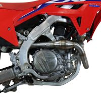 Escape compatible con Honda Crf 450 R-RX 2021-2025, Pentacross FULL Titanium, Escape completo racing, incluyendo colector y db killer desmontable, sin homologación 