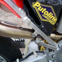 Escape compatible con Honda Crf 450 R-RX 2005-2005, Furore Nero, Escape completo homologado y legal, incluido db killer extraíble 