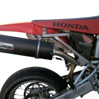 Escape compatible con Honda Crf 450 R-RX 2001-2002, Furore Nero, Escape legal, homologado, silenciador con db killer desmontable y tubo de conexión específico 
