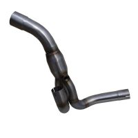 Escape compatible con Aprilia Dorsoduro 750 2008-2016, Decatalizzatore, Tubo supresor de catalizador 