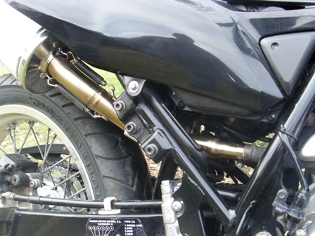 Escape compatible con Suzuki Dr 125 - Sm 2008-2015, Furore Nero, Escape homologado, legal, con db killer extraíble, tubo de conexión y catalizador 