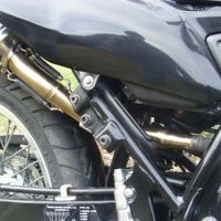 Escape compatible con Suzuki Dr 125 - Sm 2008-2015, Furore Nero, Escape homologado, legal, con db killer extraíble, tubo de conexión y catalizador 