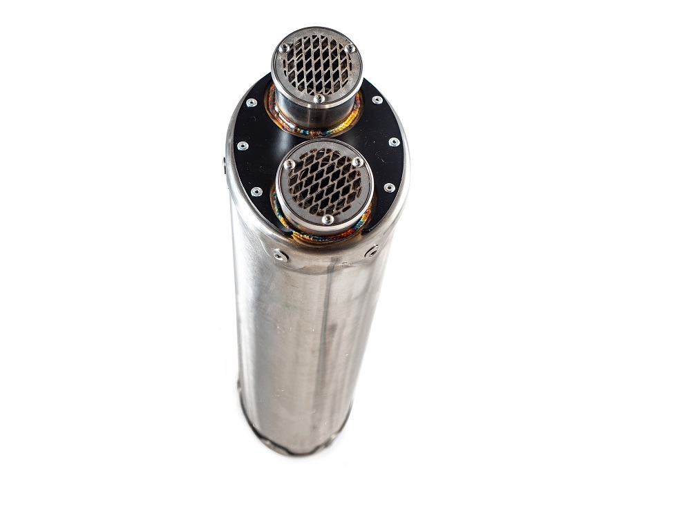 Escape compatible con Benelli Trk 702 2023-2024, Dual Inox, Escape legal, homologado, silenciador con db killer desmontable y tubo de conexión específico 
