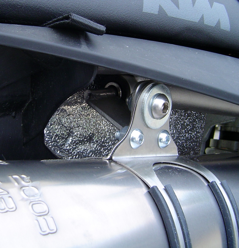 Escape compatible con Ktm Superduke 990 - R ( LC8) 2004-2012, Furore Nero, Par de terminales de escape homologados, con db killer extraíbles y tubos de conexión específicos 
