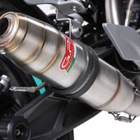 Escape compatible con Ktm Duke 200 2012-2020, Deeptone Inox, Escape racing, silenciador con tubo de conexion, articulo sin homologacion 