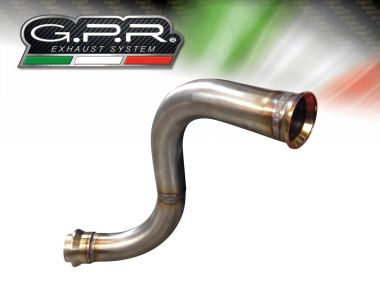 Escape compatible con Ktm Duke 125 2017-2020, Decatalizzatore, Tubo supresor de catalizador 