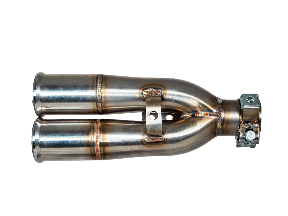 Escape compatible con F.B. Mondial Hps 300 Pagani 2021-2022, F205, Escape legal, homologado, silenciador con db killer desmontable y tubo de conexión específico 