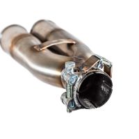 Escape compatible con F.B. Mondial Hps 300 Pagani 2021-2022, F205, Escape legal, homologado, silenciador con db killer desmontable y tubo de conexión específico 