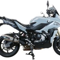 Escape compatible con Bmw S 1000 XR -M 2020-2025, GP Evo4 Titanium, Escape legal, homologado, silenciador con db killer desmontable y tubo de conexión específico 