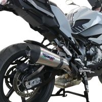 Escape compatible con Bmw S 1000 XR -M 2020-2025, GP Evo4 Titanium, Escape legal, homologado, silenciador con db killer desmontable y tubo de conexión específico 