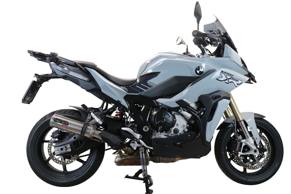 Escape compatible con Bmw S 1000 XR -M 2020-2025, M3 Inox , Escape racing, silenciador con tubo de conexion, articulo sin homologacion 