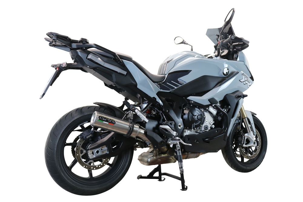 Escape compatible con Bmw S 1000 XR -M 2020-2025, M3 Inox , Escape racing, silenciador con tubo de conexion, articulo sin homologacion 