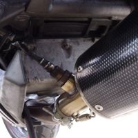 Escape compatible con Kawasaki Versys 650 2006-2014, Ghisa , Escape legal, homologado, silenciador con db killer desmontable y tubo de conexión específico 