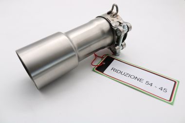 Escape compatible con Cafè Racer Cafè Racer 1980-2021, Accessorio - Accessory, Adaptador de D. 54 > 45 