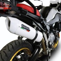Escape compatible con Bmw F 850 Gs -Adventure 2021-2024, Albus Evo4, Escape legal, homologado, silenciador con db killer desmontable y tubo de conexión específico 