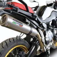 GPR escape compatible con  Bmw F 850 Gs -Adventure 2018-2020, M3 Inox , Escape legal, homologado, silenciador con db killer desmontable y tubo de conexión específico 