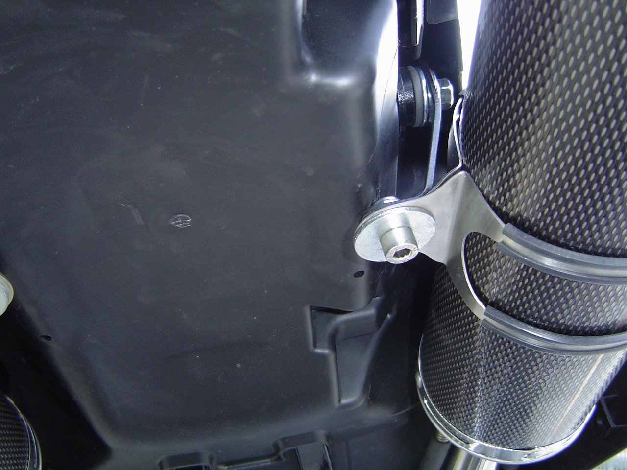 Escape compatible con Honda Fmx 650 2005-2008, Inox Tondo, Par de terminales de escape homologados, con db killer extraíble, catalizadores y tubo de conexión específico 