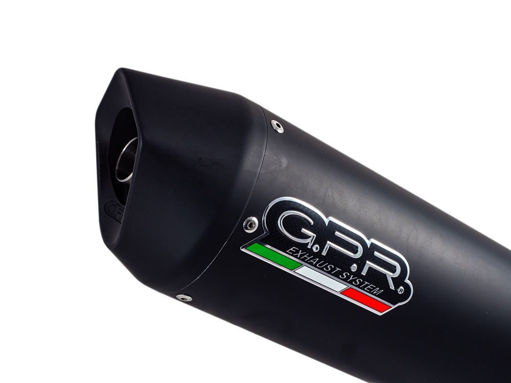 Escape compatible con Aprilia Dorsoduro 900 2017-2020, Furore Nero, Doble escape racing, con tubos de conexión, artículo sin homologación 