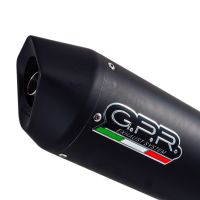 Escape compatible con Aprilia Dorsoduro 900 2017-2020, Furore Nero, Doble escape racing, con tubos de conexión, artículo sin homologación 