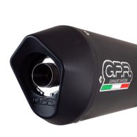 Escape compatible con Aprilia Dorsoduro 900 2017-2020, Furore Nero, Doble escape racing, con tubos de conexión, artículo sin homologación 