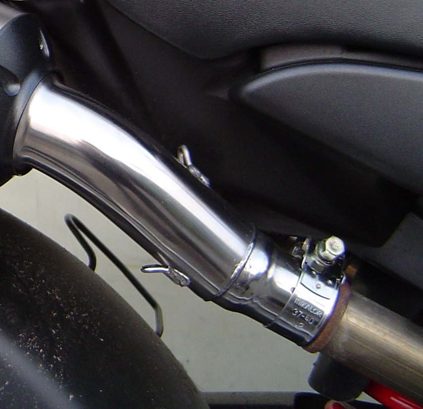 Escape compatible con Honda Hornet 900 - Cb 900 F 2002-2005, Gpe Ann. titanium, Par de terminales de escape homologados, con db killer extraíbles y tubos de conexión específicos 