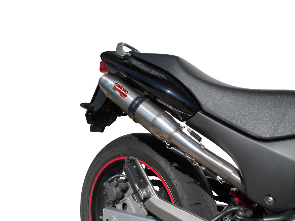 Escape compatible con Honda Hornet Cb 600 F 1998-2002, Deeptone Inox, Escape legal, homologado, silenciador con db killer desmontable y tubo de conexión específico 