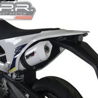Escape compatible con Husqvarna Enduro 701 2021-2024, Albus Evo4, Escape homologado, legal, con db killer extraíble, tubo de conexión y catalizador 