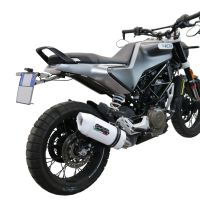 Escape compatible con Husqvarna Vitpilen 401 2021-2023, Albus Evo4, Escape legal, homologado, silenciador con db killer desmontable y tubo de conexión específico 