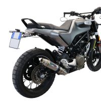 Escape compatible con Husqvarna Vitpilen 401 2021-2023, Deeptone Inox, Escape legal, homologado, silenciador con db killer desmontable y tubo de conexión específico 